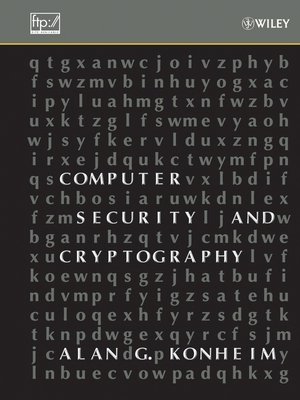 cover image of Computer Security and Cryptography